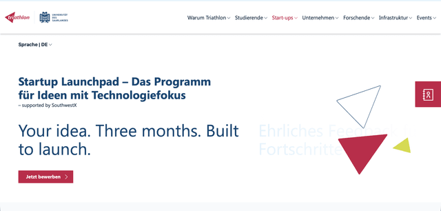 Taskey ist Teil des Startup Launchpad 2026 der Universität des Saarlandes